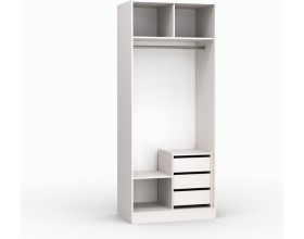 Шкаф Лора (Модерн) для одежды Ш 1000 кашемир