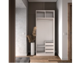 Шкаф Лора (Модерн) для одежды Ш 1000 кашемир