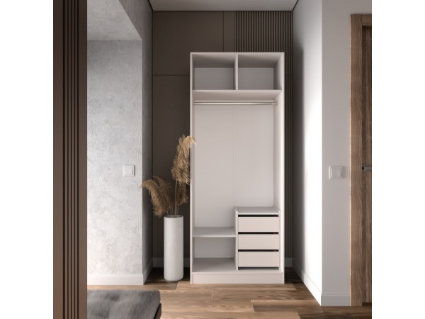 Шкаф Лора (Модерн) для одежды Ш 1000 кашемир