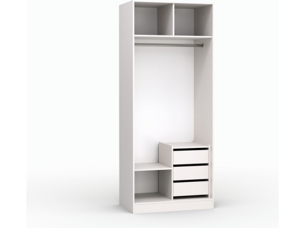 Шкаф Лора (Модерн) для одежды Ш 900 кашемир