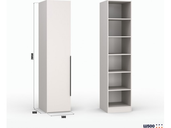 Шкаф Лора (Модерн) для одежды Ш 500 кашемир