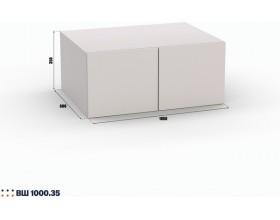 Шкаф Лора (Модерн) ВШ1000.35 кашемир