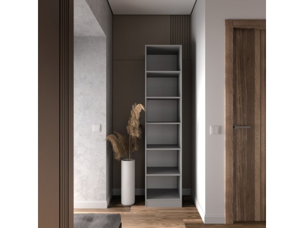 Шкаф Лора (Модерн) для одежды Ш 500 серый шифер