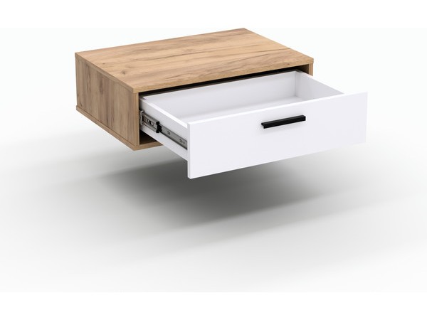 Тумба КнТ (ТнК) 70-1 белая-дуб крафт