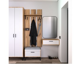 Тумба КнТ (ТнК) 70-1 белая-дуб крафт