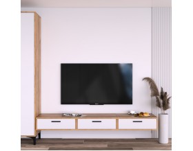 Тумба КнТ (ТнК) 70-1 белая-дуб крафт