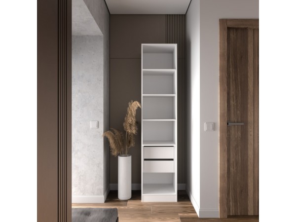 Шкаф Лора (Модерн) для одежды Ш 500.2 белый