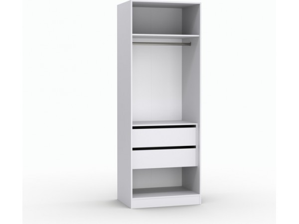 Шкаф Лора (Модерн) для одежды Ш 800.2 белый