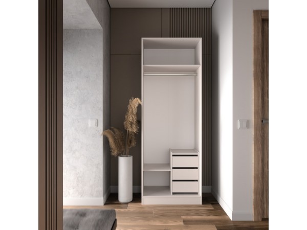 Шкаф Лора (Модерн) для одежды Ш 800 кашемир