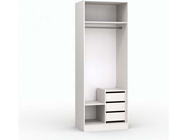 Шкаф Лора (Модерн) для одежды Ш 800 кашемир