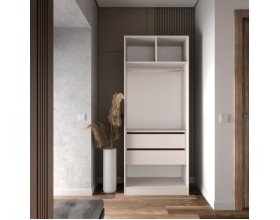 Шкаф Лора (Модерн) для одежды Ш 900.2 кашемир