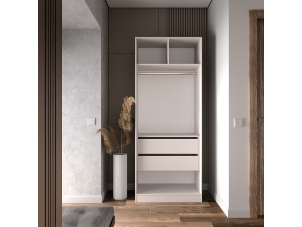 Шкаф Лора (Модерн) для одежды Ш 900.2 кашемир