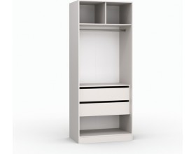 Шкаф Лора (Модерн) для одежды Ш 1000.2 кашемир