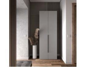 Шкаф Лора (Модерн) для одежды Ш 800 серый шифер