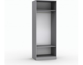 Шкаф Лора (Модерн) для одежды Ш 800.3 серый шифер