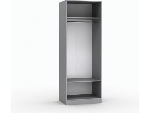 Шкаф Лора (Модерн) для одежды Ш 800.3 серый шифер