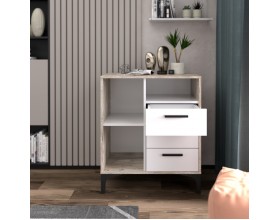 Тумба АВ (ТК) 90.1-3 белый-дуб юкон