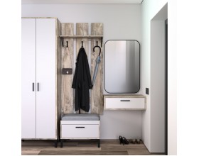 Тумба КнТ (ТнК) 70-1 белая-дуб юкон