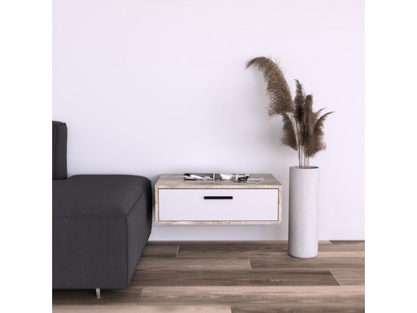 Тумба КнТ (ТнК) 70-1 белая-дуб юкон