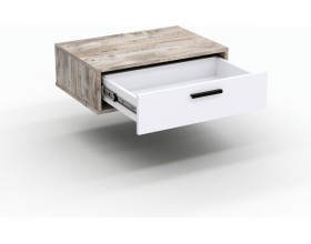 Тумба КнТ (ТнК) 70-1 белая-дуб юкон