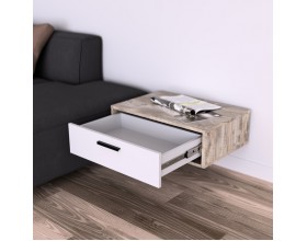 Тумба КнТ (ТнК) 70-1 белая-дуб юкон