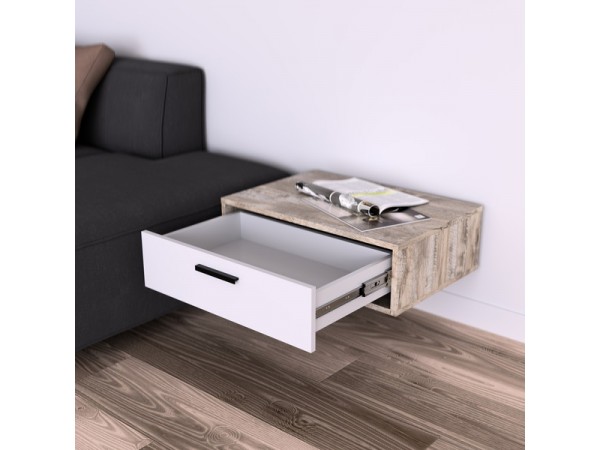 Тумба КнТ (ТнК) 70-1 белая-дуб юкон