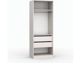 Шкаф Лора (Модерн) для одежды Ш 800.2 кашемир