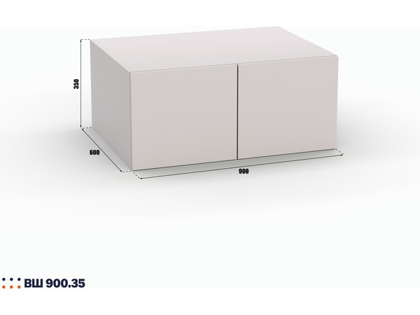 Шкаф Лора (Модерн) ВШ 900.35 кашемир