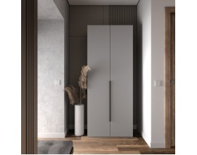 Шкаф Лора (Модерн) для одежды Ш 900 серый шифер