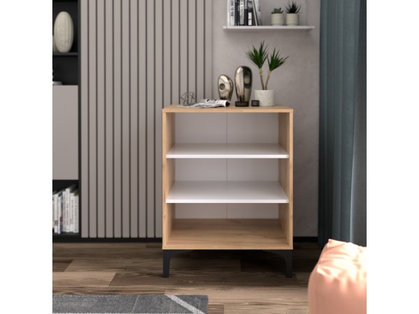 Тумба АВ (ТК) 70.2 белый-дуб крафт