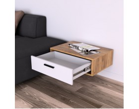 Тумба КнТ (ТнК) 90-1 белая-дуб крафт