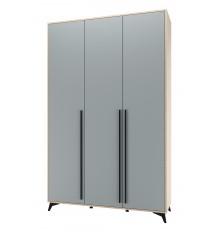 ЕВА Шкаф 1360 3С2Я Дуб Экспресив песочный Фрост