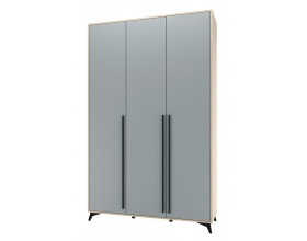 ЕВА Шкаф 1360 3С2Я Дуб Экспресив песочный Фрост