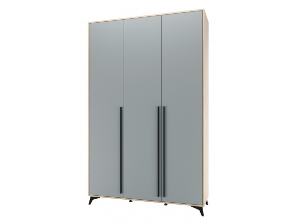 ЕВА Шкаф 1360 3С2Я Дуб Экспресив песочный Фрост