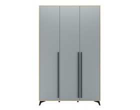 ЕВА Шкаф 1360 3С2Я Дуб Экспресив песочный Фрост