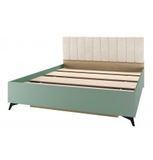 ЕВА Кровать 1600 с настилом ЛДСП Дуб Экспресив песочный Муссон