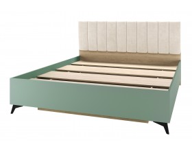 ЕВА Кровать 1600 с настилом ЛДСП Дуб Экспресив песочный Муссон