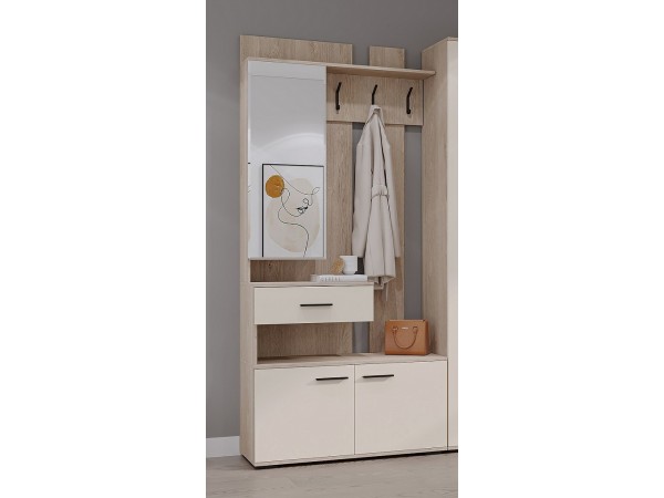 ИТАЛИЯ Модуль универсальный МУ-1000 Дуб Экспресив песочный-Сатин