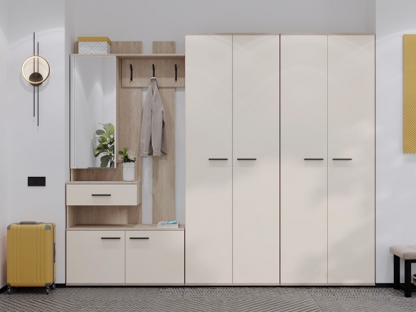 ИТАЛИЯ Модуль универсальный МУ-1000 Дуб Экспресив песочный-Сатин