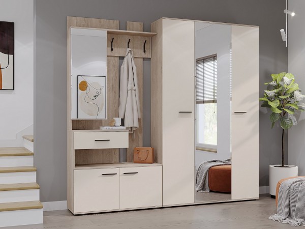 ИТАЛИЯ Модуль универсальный МУ-1000 Дуб Экспресив песочный-Сатин