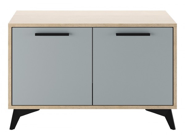 ЕВА Тумба 800 2С Дуб Экспресив песочный Фрост