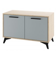 ЕВА Тумба 800 2С Дуб Экспресив песочный Фрост