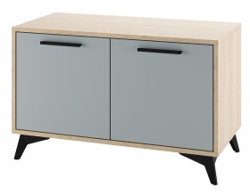 ЕВА Тумба 800 2С Дуб Экспресив песочный Фрост