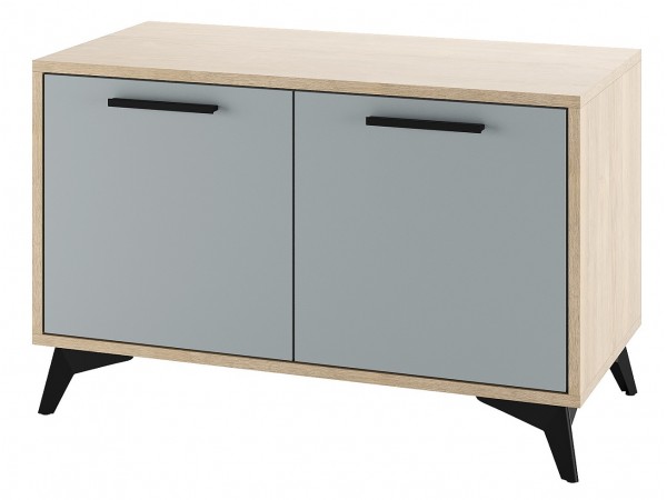 ЕВА Тумба 800 2С Дуб Экспресив песочный Фрост