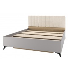 ЕВА Кровать 1600 с настилом ЛДСП Дуб Экспресив песочный Рейн