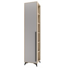 ЕВА Шкаф торцевой 480 1С Дуб Экспресив песочный Рейн