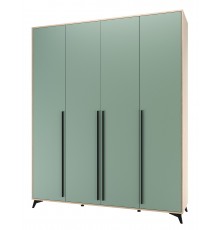 ЕВА Шкаф 1800 4С2Я Дуб Экспресив песочный Муссон