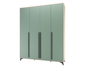 ЕВА Шкаф 1800 4С2Я Дуб Экспресив песочный Муссон