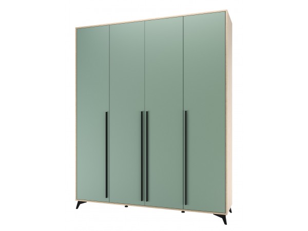 ЕВА Шкаф 1800 4С2Я Дуб Экспресив песочный Муссон