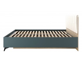 ЕВА Кровать 1400 с ортопедом Дуб Экспресив песочный Маренго